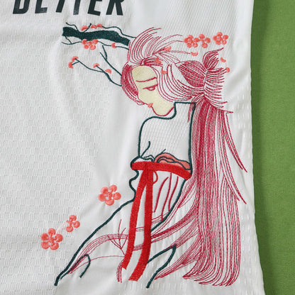 Embroidered Home Sakura 26/27 Player Edition Shirt
